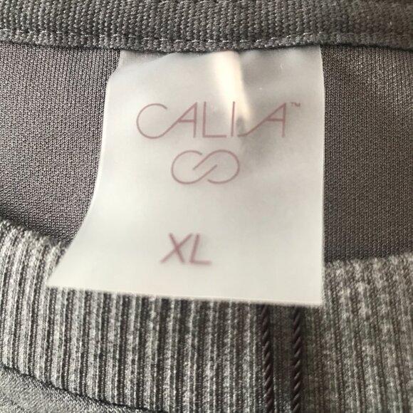 Calia Women's Soft Scuba Crew in Dark Heather Grey size XL NWT - Picture 6 of 7